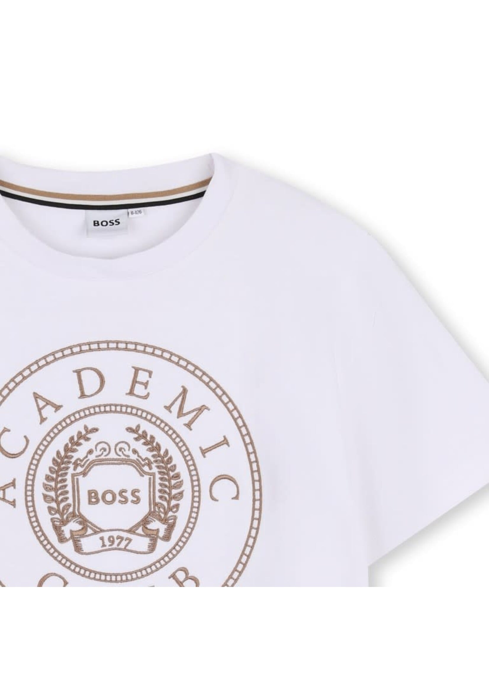 Boss Boss T-SHIRT KORTE MOUWEN J53411 WIT