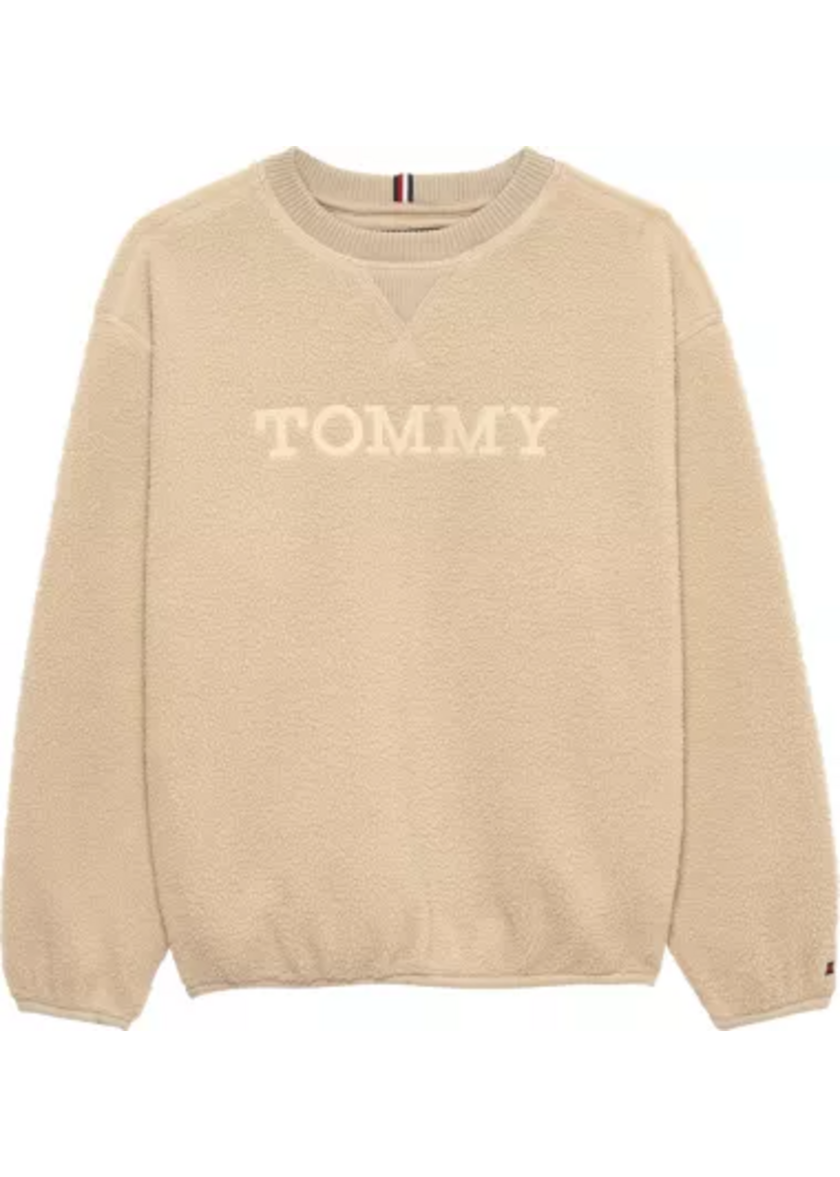 Tommy Hilfiger Tommy Hilfiger POLAR FLEECE GRAPHIC SWEATSHIRT KB0KB10027ABY GULF SAND