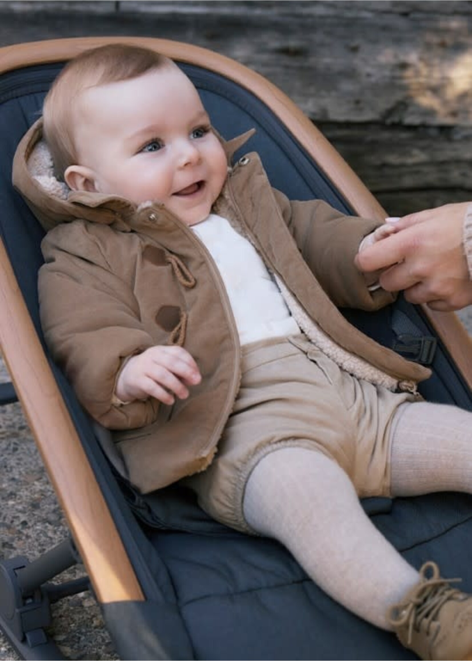 Mayoral Mayoral Corduroy trench coat Soil - 25 02411