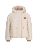 NoNo NoNo Backy Short hooded Girls Winterjacket N607-5200 Pearled Ivory