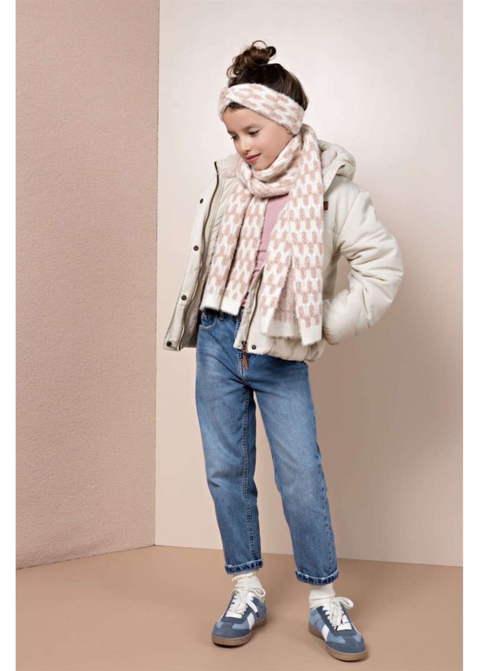 NoNo NoNo Backy Short hooded Girls Winterjacket N607-5200 Pearled Ivory
