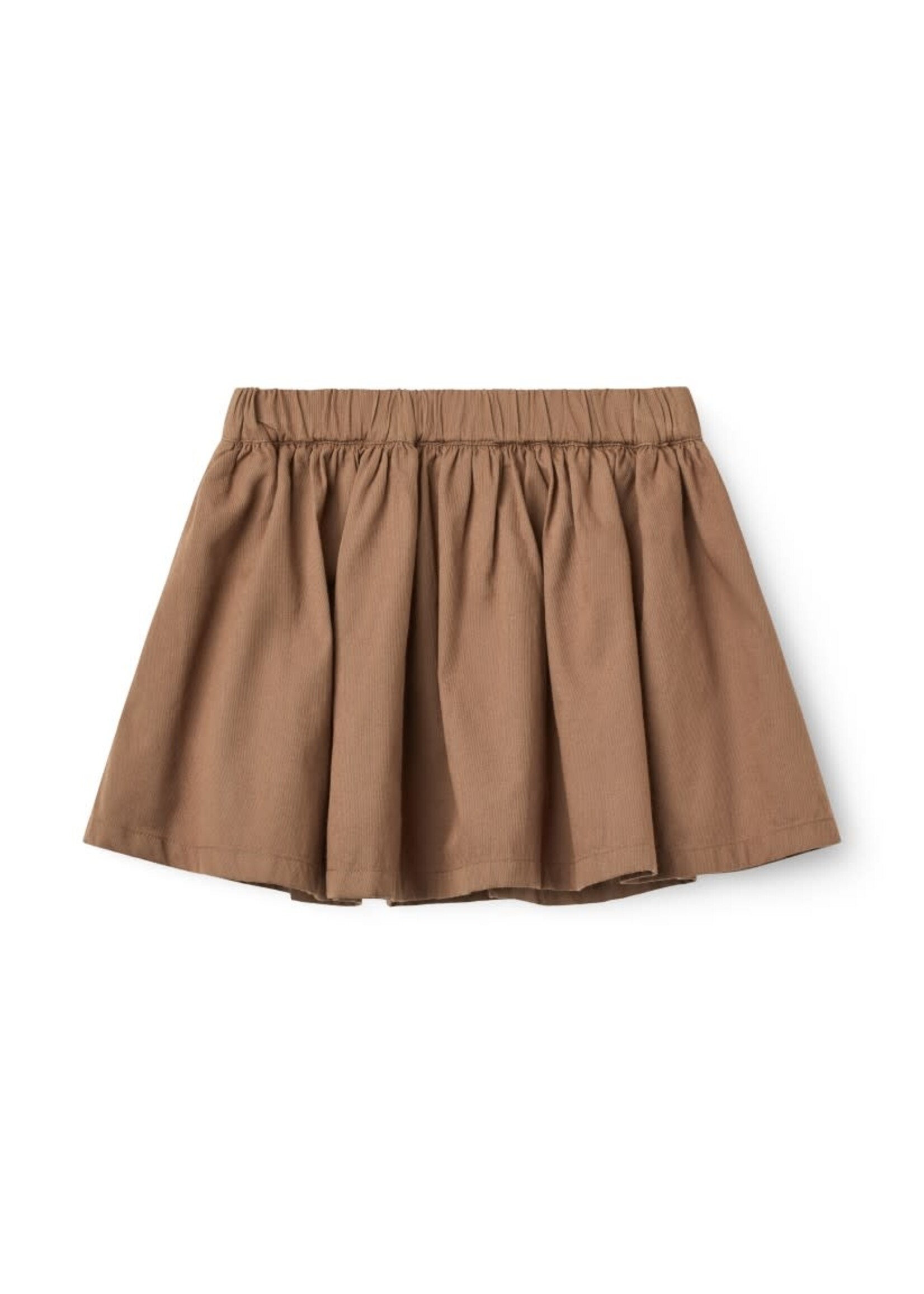 Copenhagen Colors Copenhagen Colors Twill Skirt with adjustable waist Walnut 262-211-401