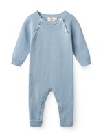Copenhagen Colors Copenhagen Colors Knitted Full Body Dusty Blue 252-021-512-1