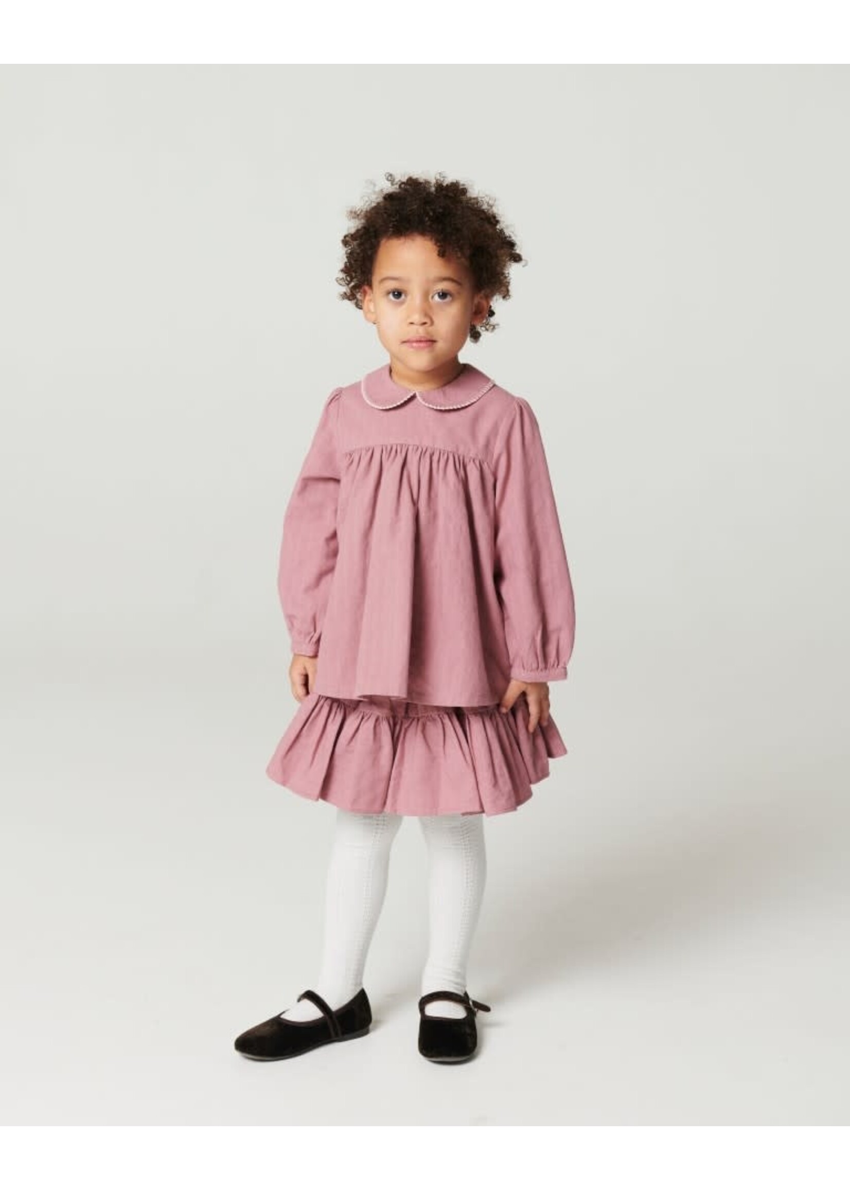 Copenhagen Colors Copenhagen Colors Flared Skirt w. Integrated Bloomers Winter Rose 262-230-401