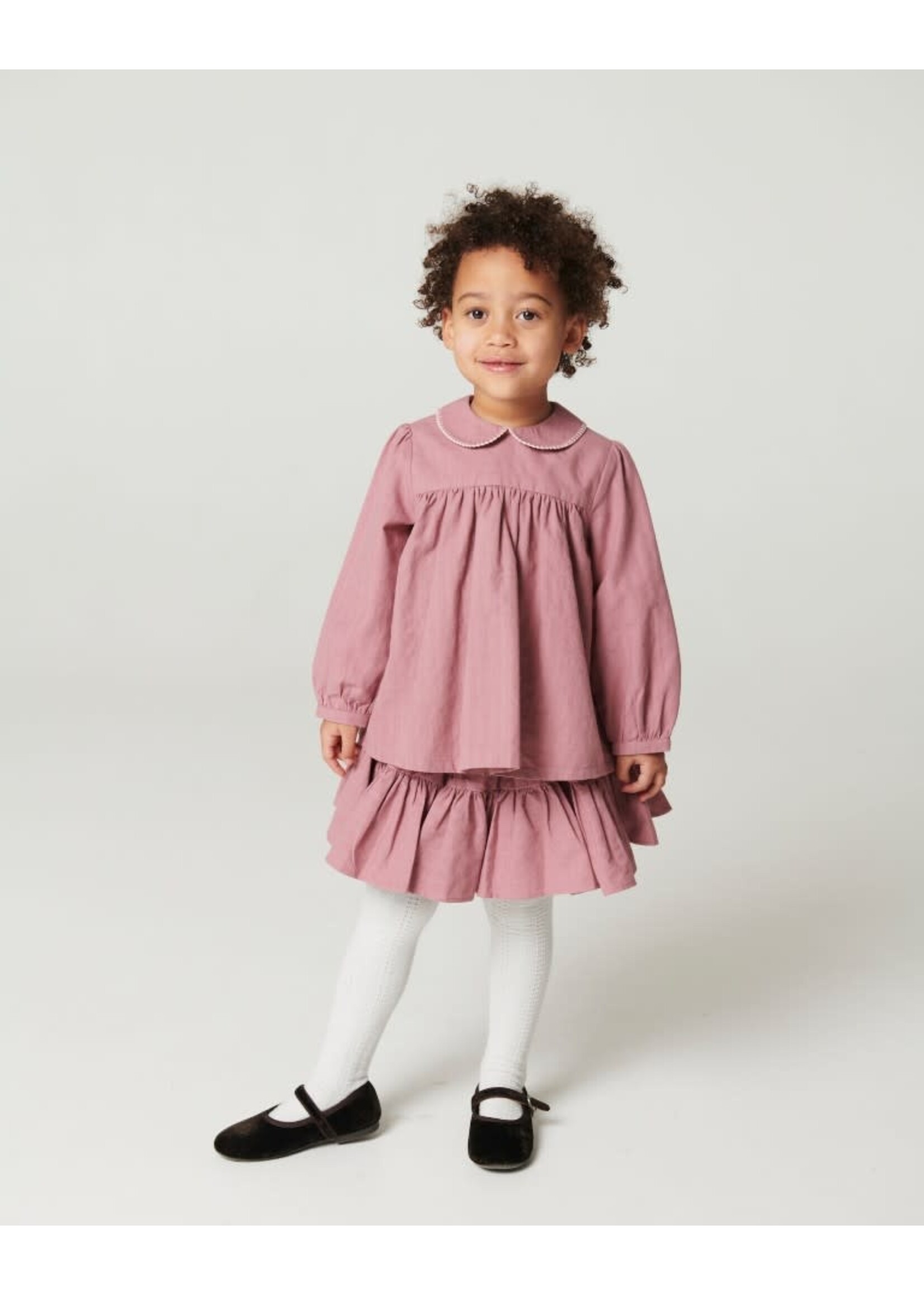 Copenhagen Colors Copenhagen Colors Flared Skirt w. Integrated Bloomers Winter Rose 262-230-401
