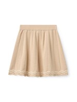 Copenhagen Colors Copenhagen Colors Knitted Tennis Skirt Beige Comb. 241-000-401-1