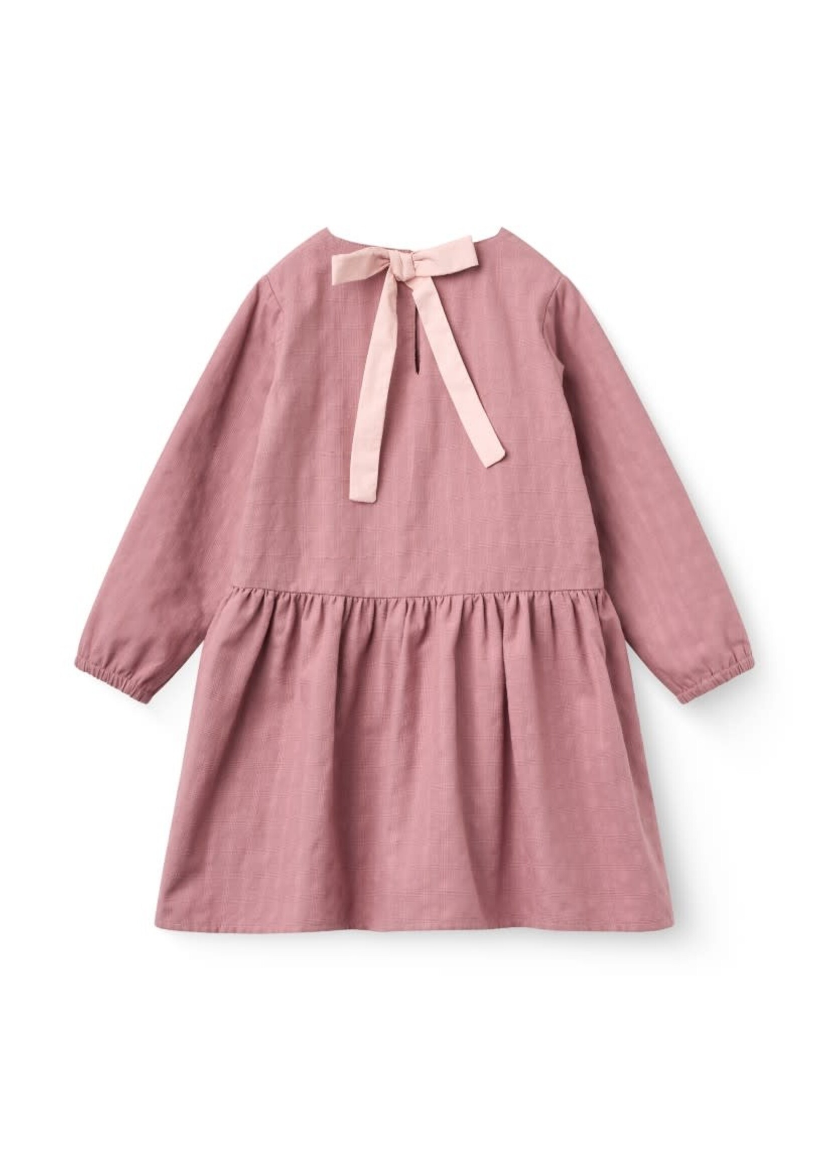 Copenhagen Colors Copenhagen Colors Classic Dress w. Bow Winter Rose 262-230-503