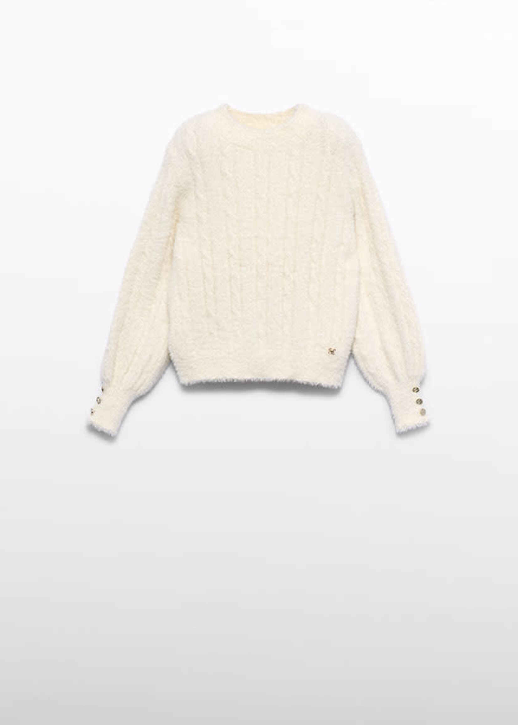 Abel & Lula Abel & Lula Sweater Beige maza - 26 05879