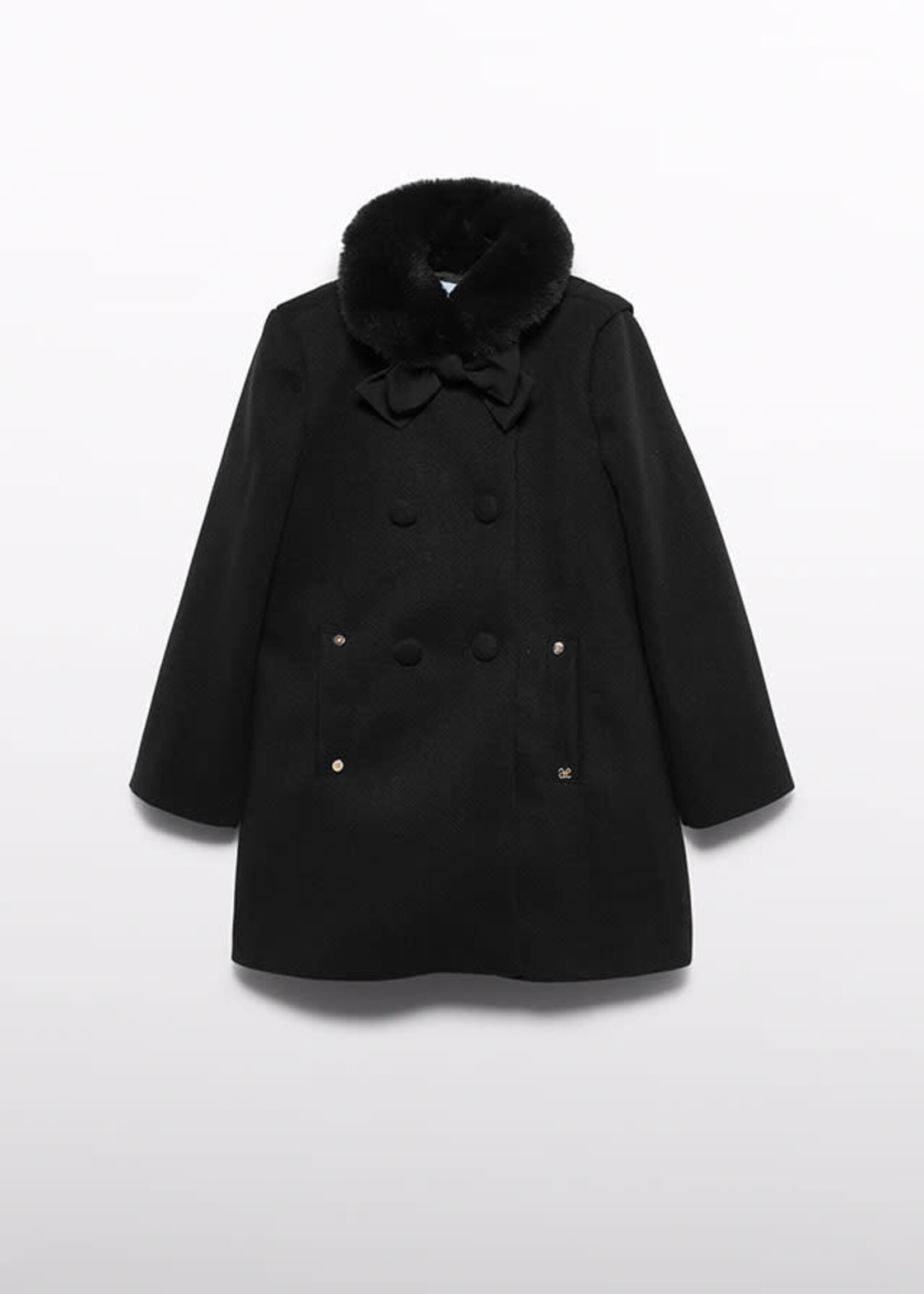 Abel & Lula Abel & Lula Cloth coat Black - 26 05888