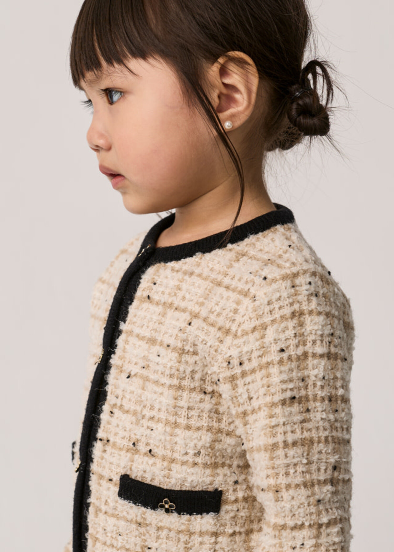 Abel & Lula Abel & Lula Tricot skirt Beige maza - 26 05518