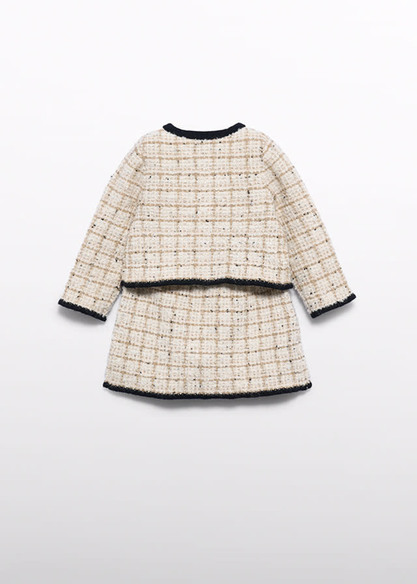 Abel & Lula Abel & Lula Tricot skirt Beige maza - 26 05518