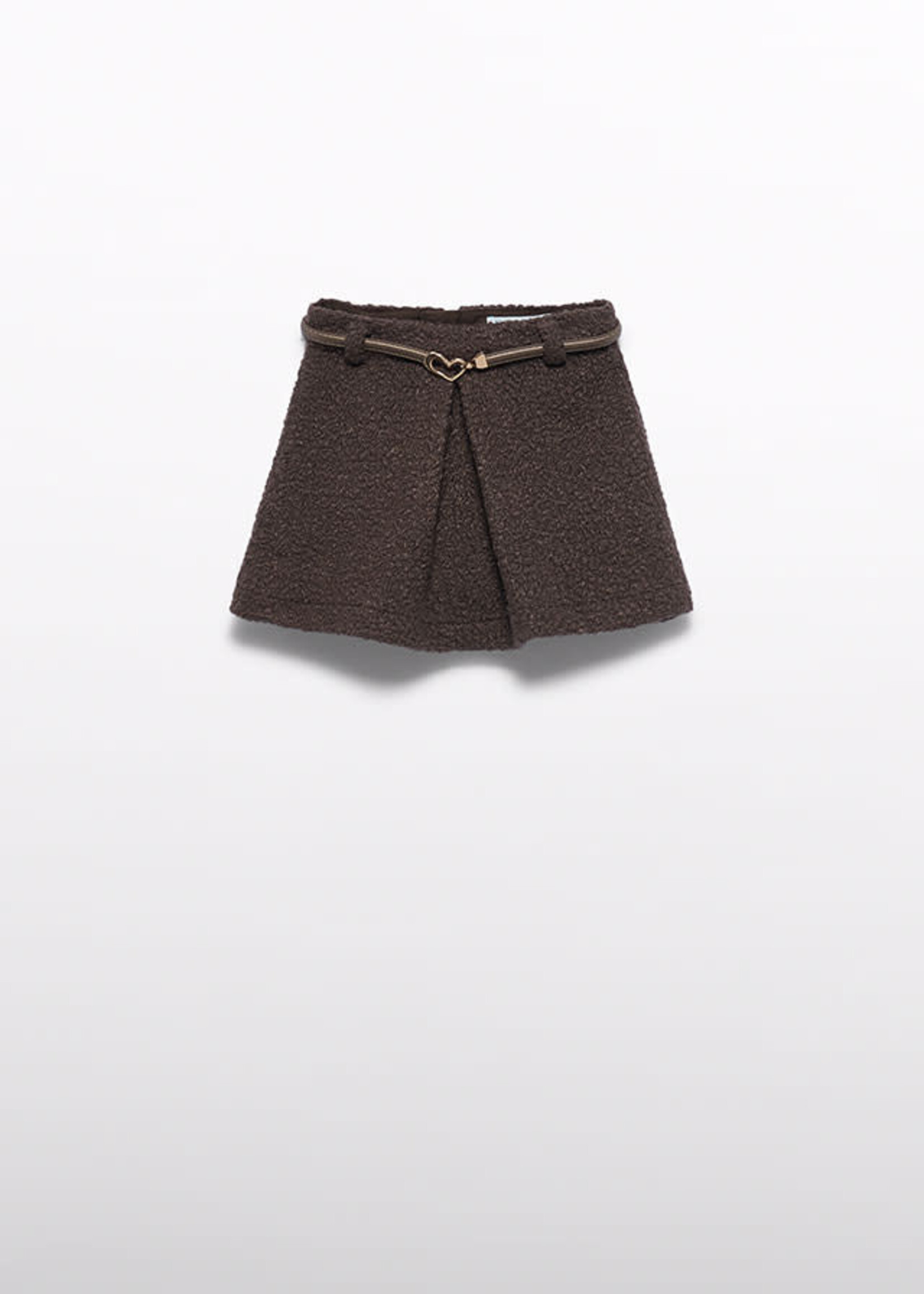 Abel & Lula Abel & Lula Faux-shearling skirt Col. Mole - 26 05526