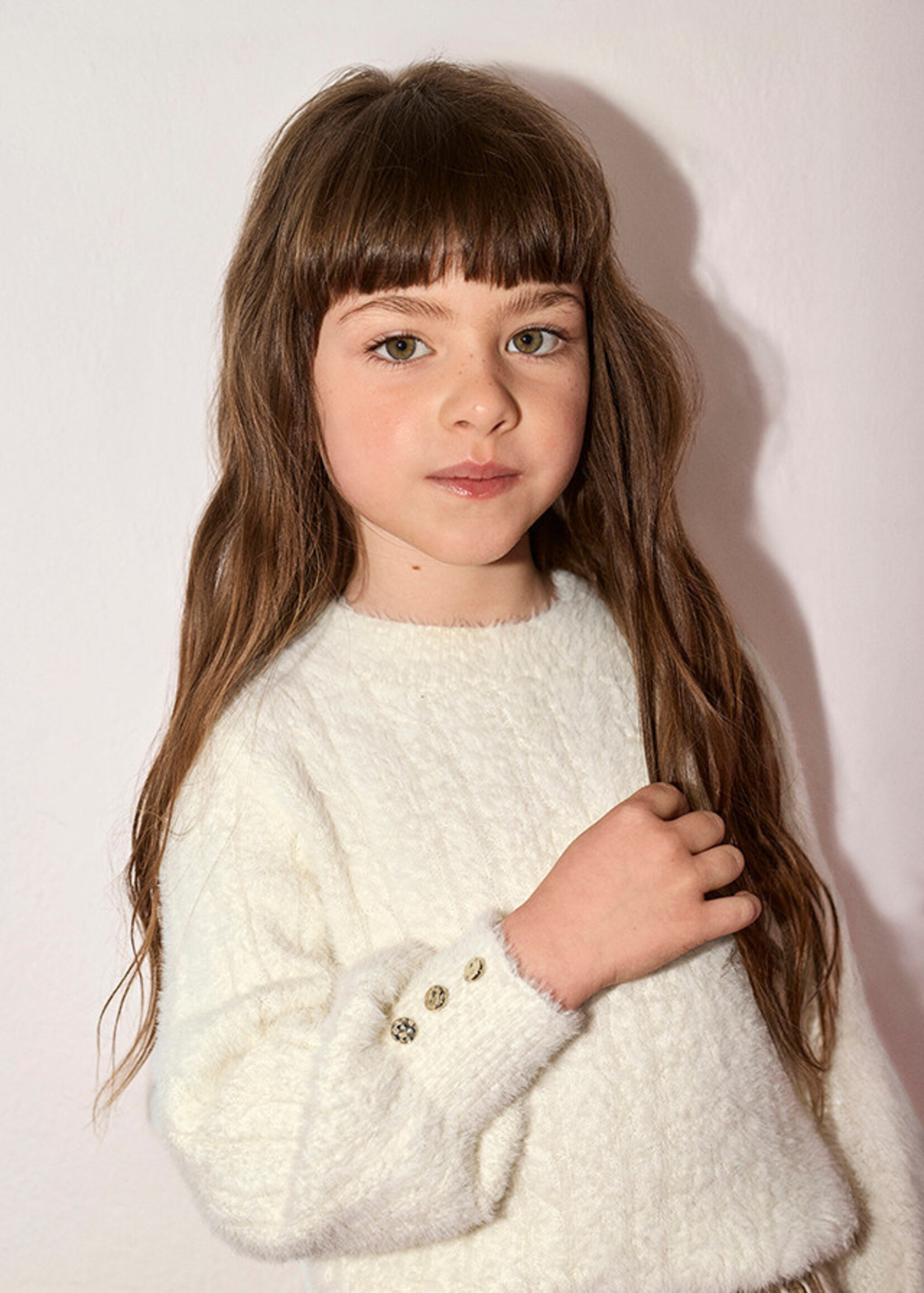 Abel & Lula Abel & Lula Sweater Beige maza - 26 05879