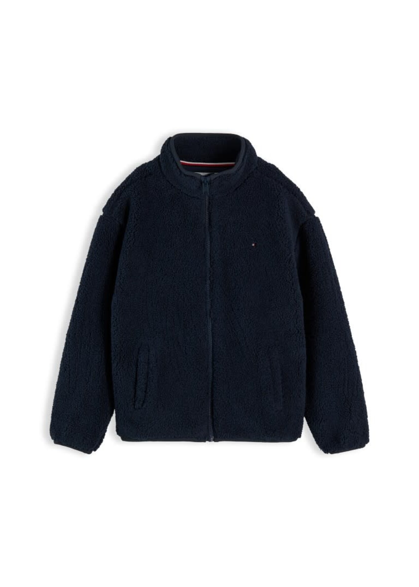 Tommy Hilfiger Tommy Hilfiger FLAG FULL ZIP SWEATSHIRT KB0KB10634C1G DARK BLUE-B
