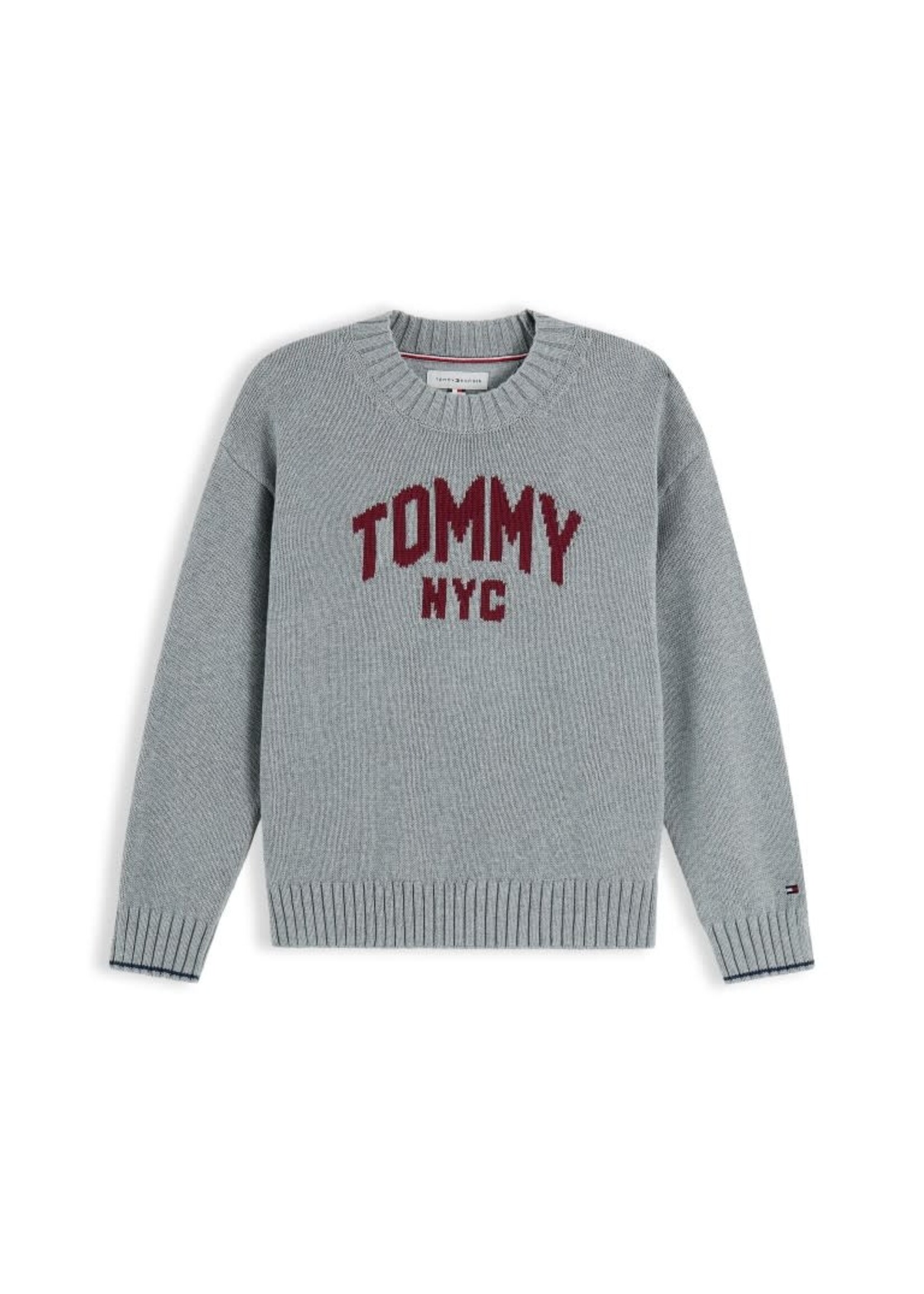 Tommy Hilfiger Tommy Hilfiger VARSITY CREW KB0KB10698P7D MEDIUM GREY HEATHER