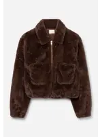 AI&KO AI&KO LIONE FUR PES 506 G 190913 - FUDGE