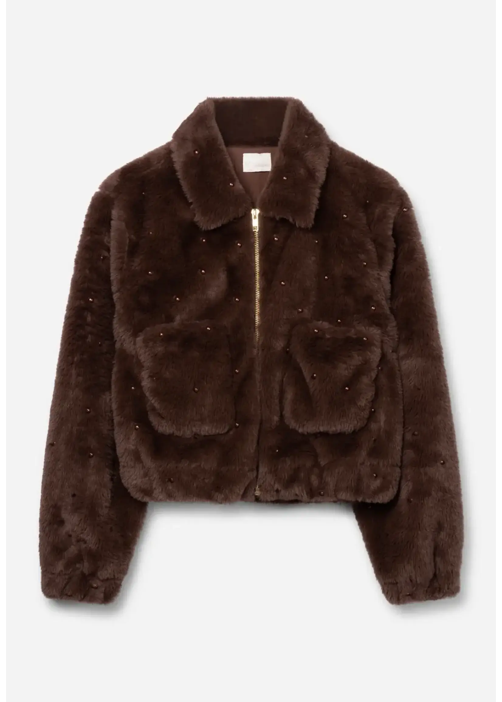 AI&KO AI&KO LIONE FUR PES 506 G 190913 - FUDGE