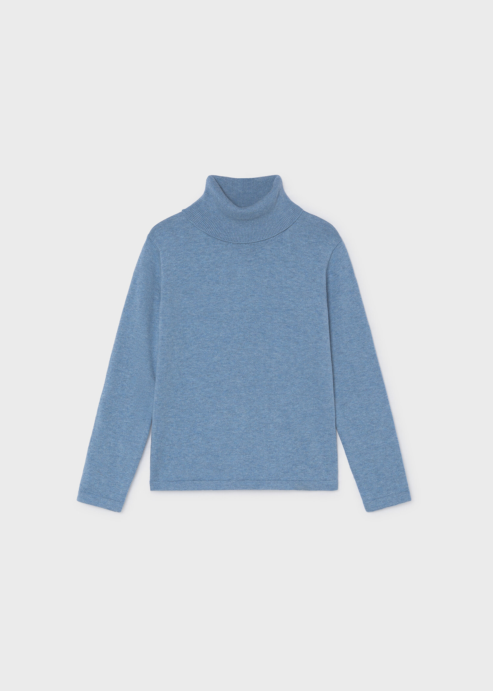 Mayoral Mayoral Basic knitting turtleneck sky mix - 26 00313