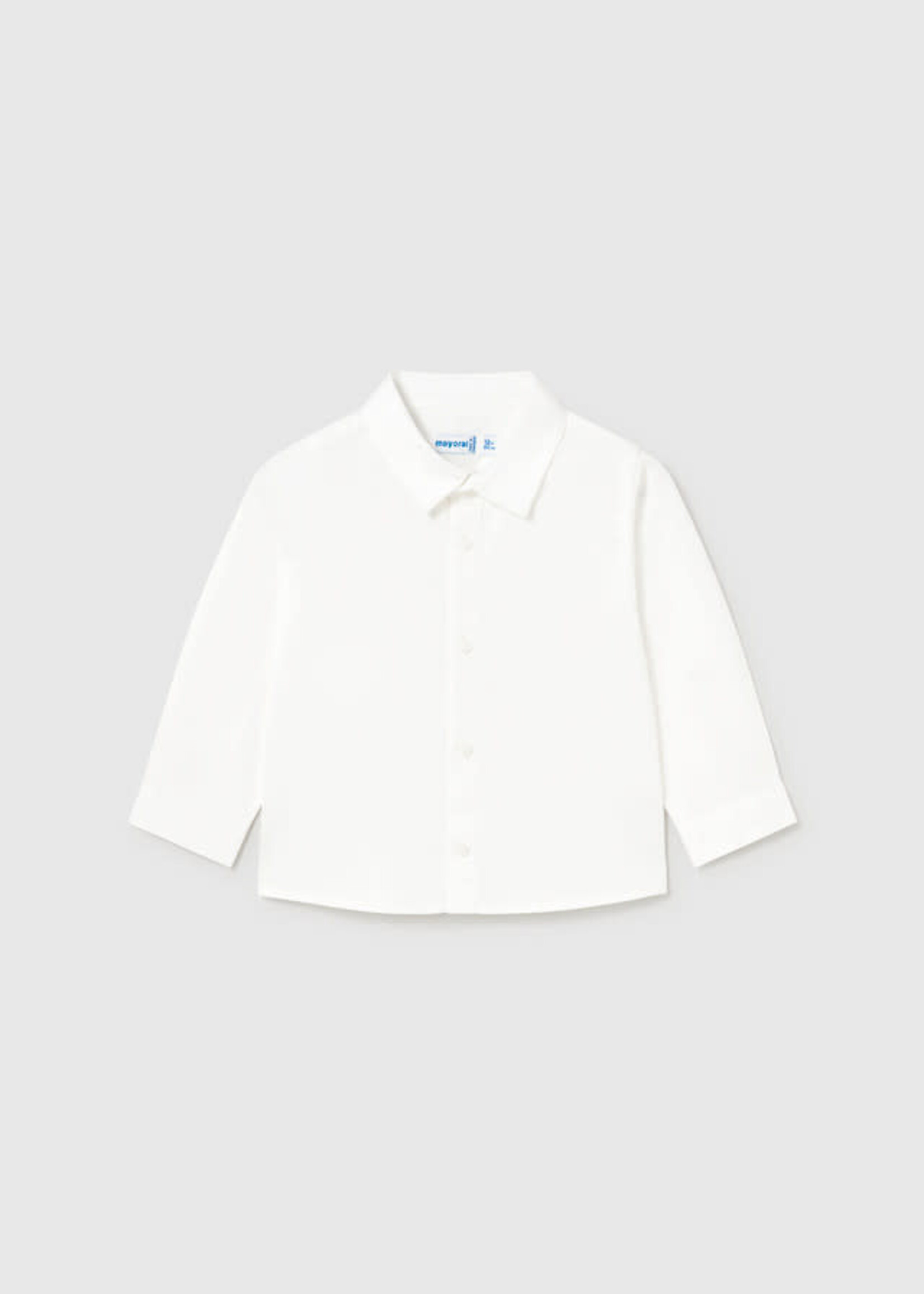 Mayoral Mayoral Basic l/s shirt White - 26 00124