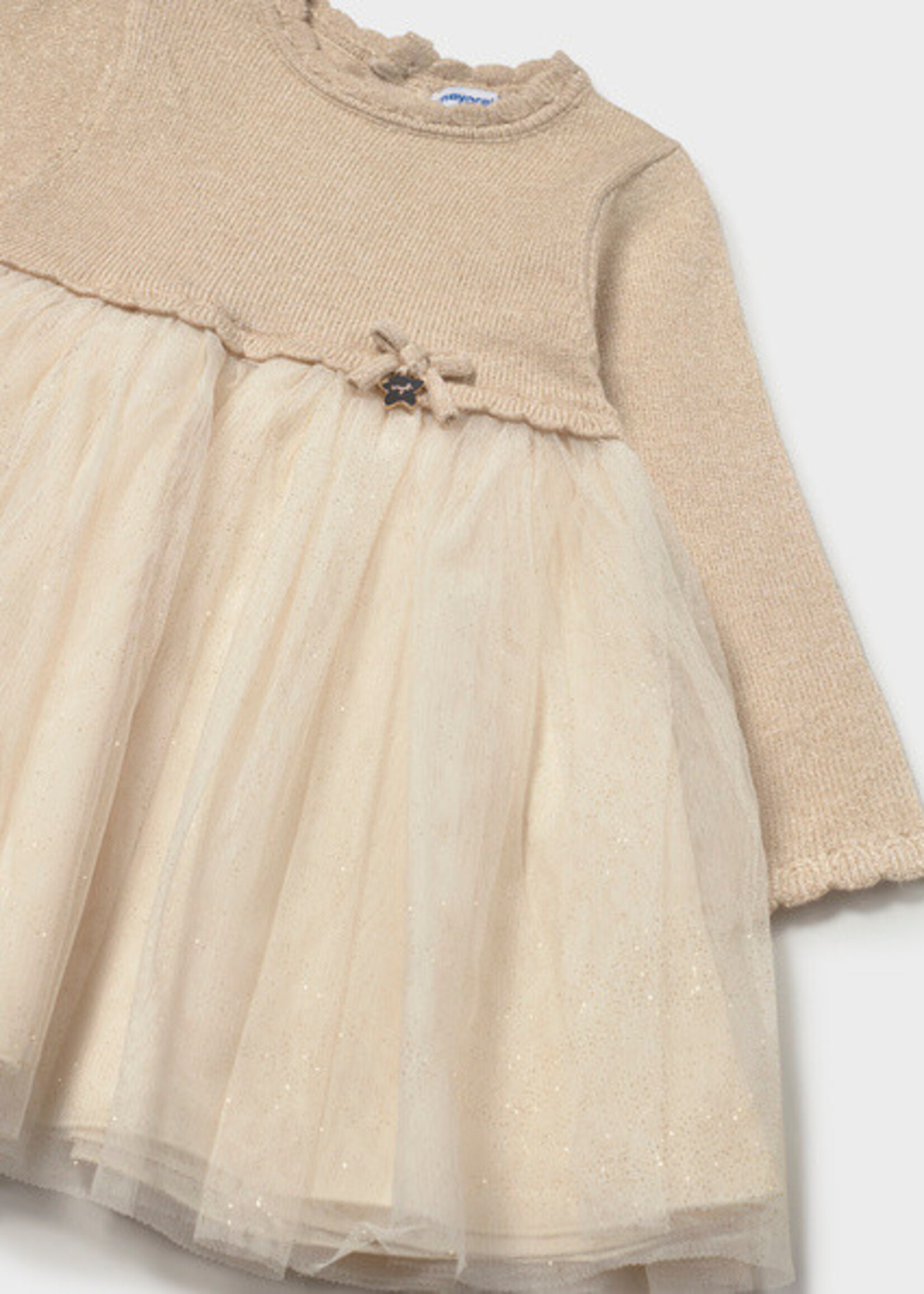 Mayoral Mayoral Dress Beige vigo - 26 02949