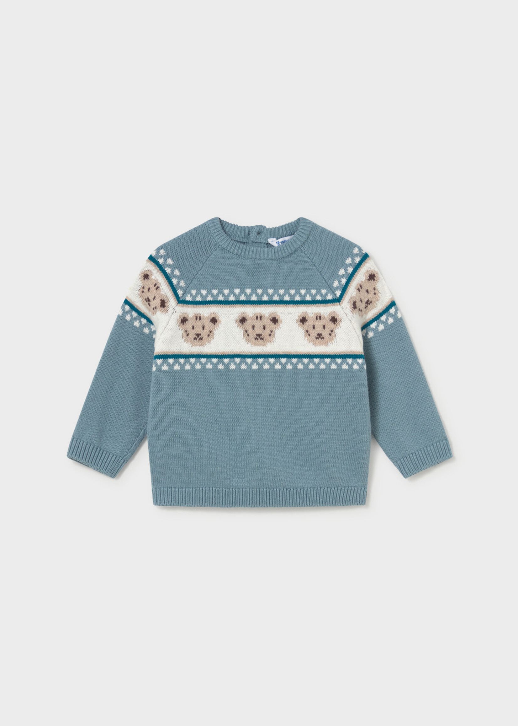 Mayoral Mayoral Jacquard jumper Fog - 26 02375B
