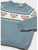 Mayoral Mayoral Jacquard jumper Fog - 26 02375