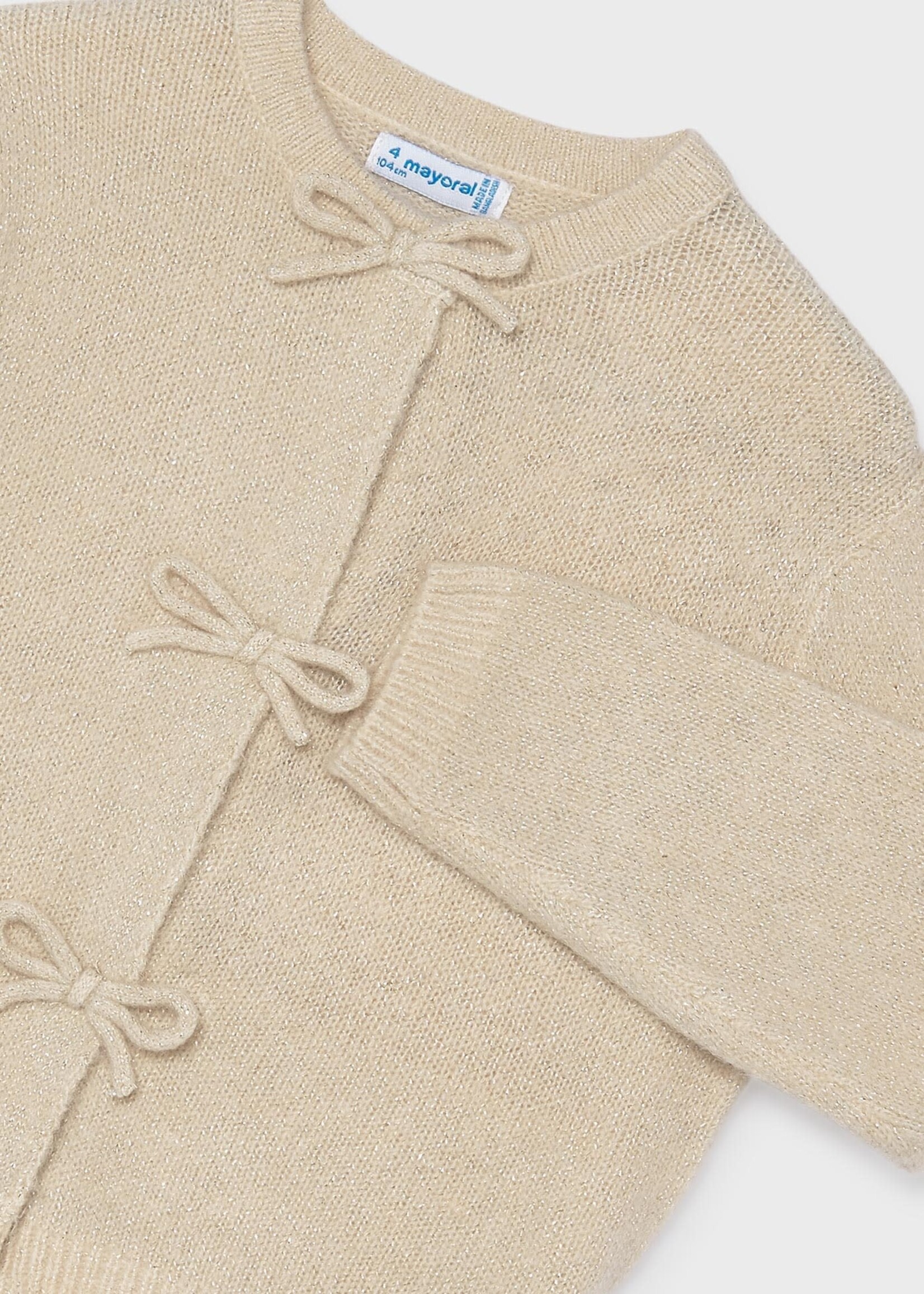 Mayoral Mayoral Knit cardigan Beige vigo - 26 04325