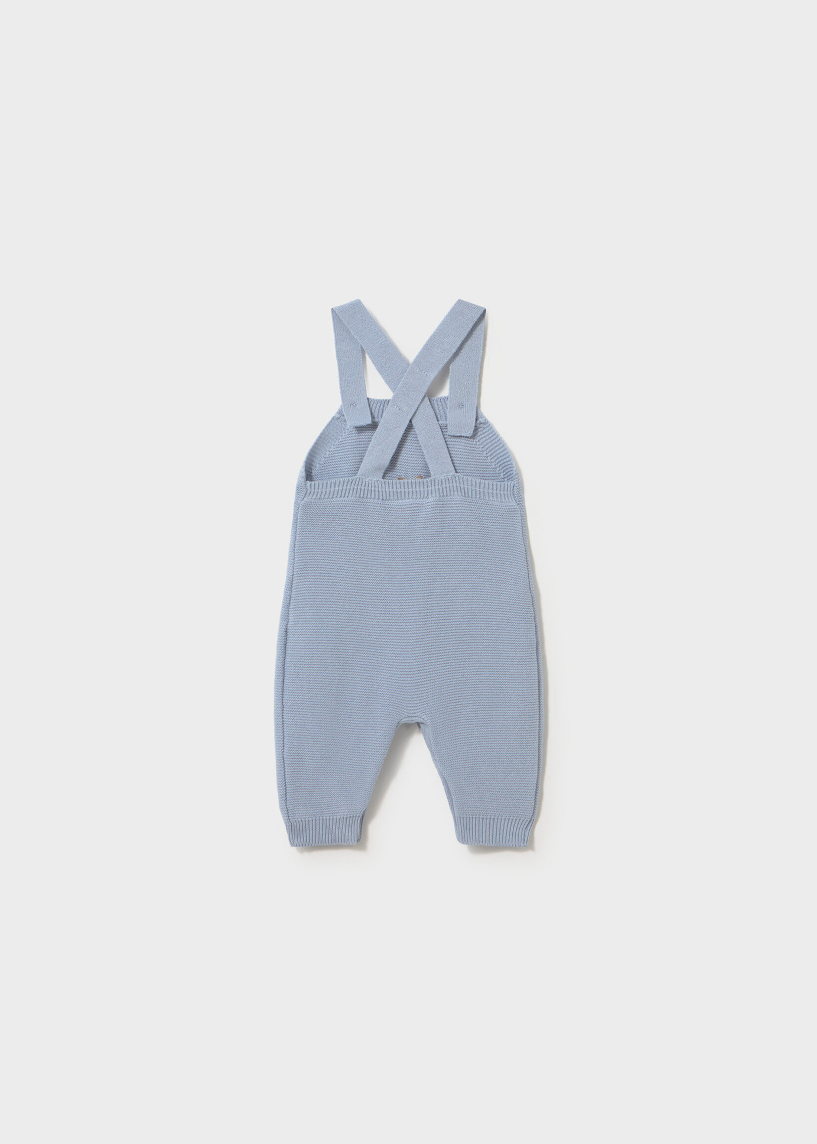 Mayoral Mayoral Knit dungarees set Sky - 26 02609B