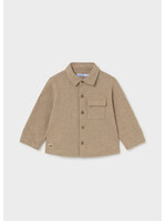 Mayoral Mayoral knit overshirt Hazelnut - 26 02107
