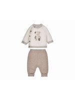 Mayoral Mayoral Knit pants set H. Mocha - 26 02523B
