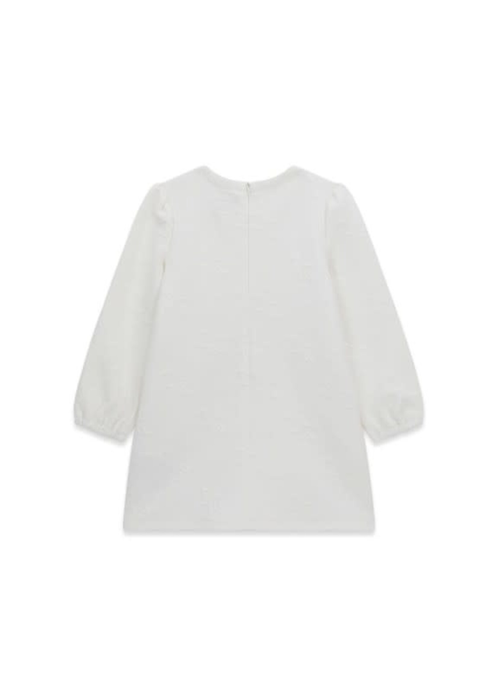 Guess Guess JACQUARD LS A LINE DRESS CREAM WHITE - K5BK08_K0742