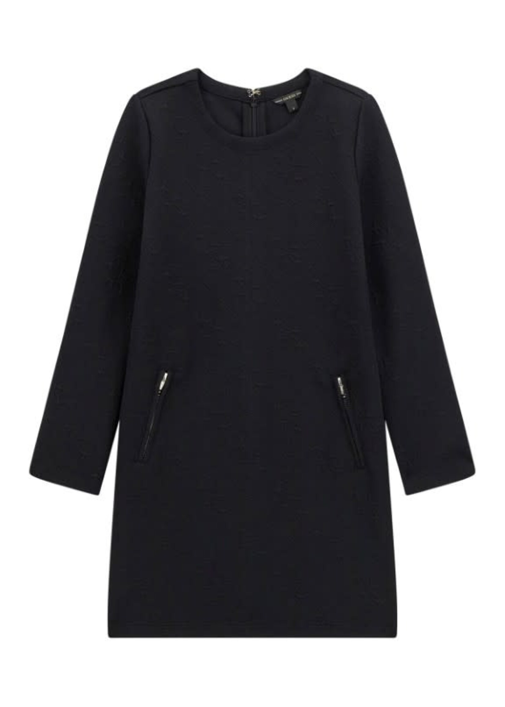 Guess Guess JACQUARD LS DRESS Jet Black A996 - J5BK02_K0742
