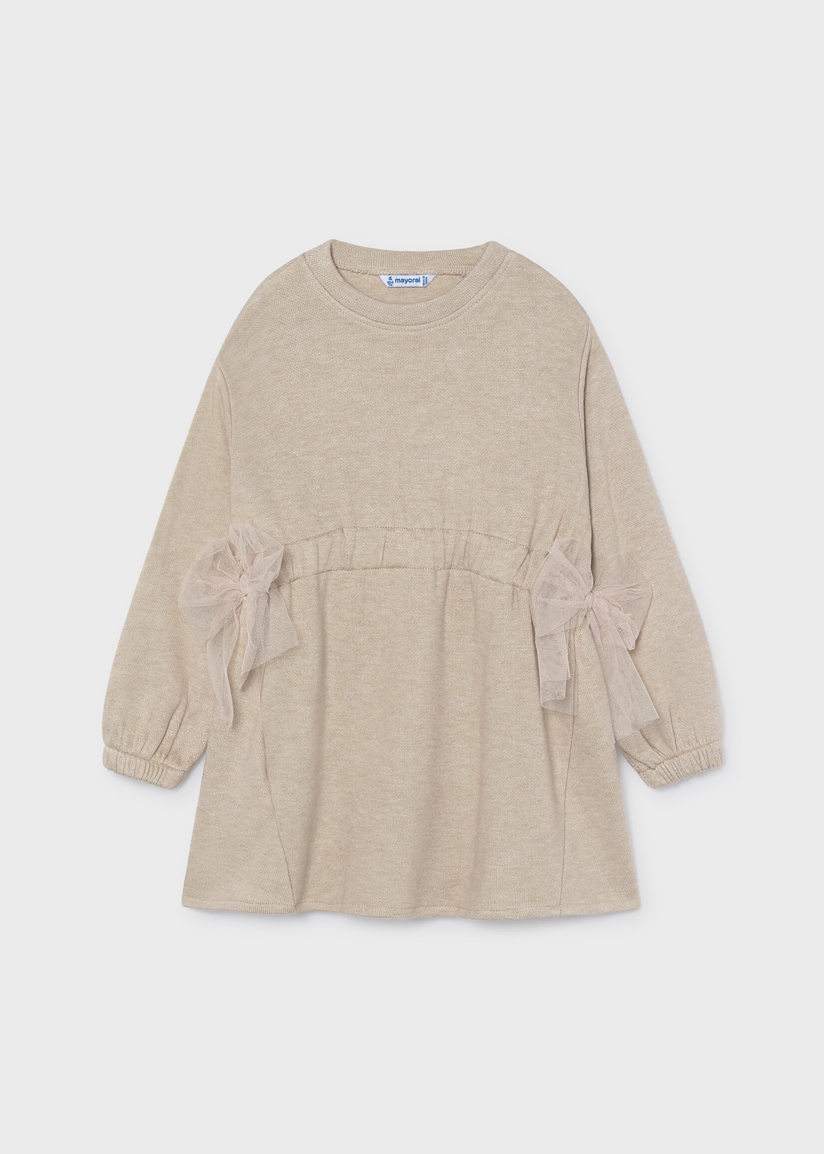 Mayoral Mayoral Knitted dress quinoa mix - 26 04913