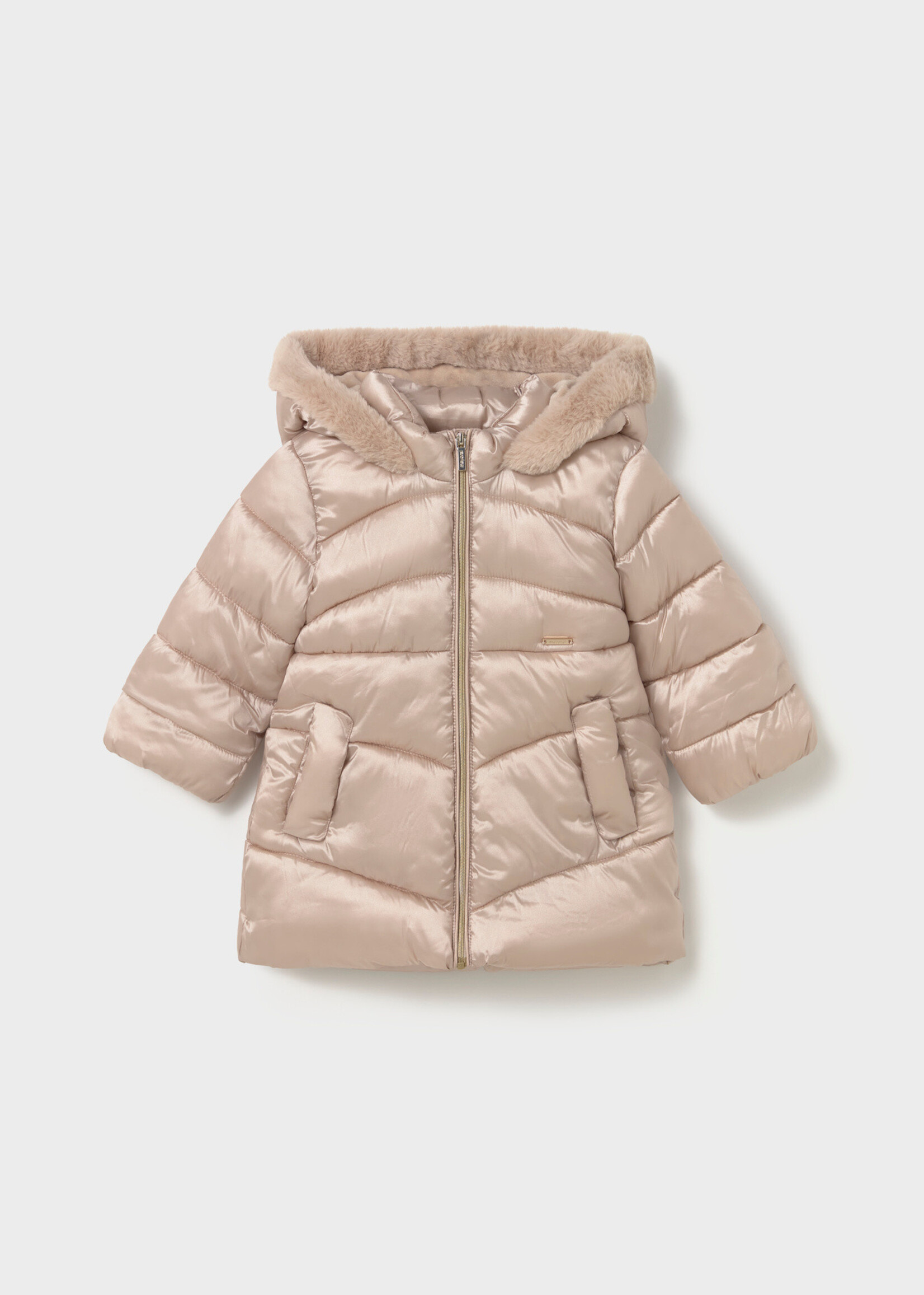 Mayoral Mayoral Long coat Hazelnut - 26 02440B