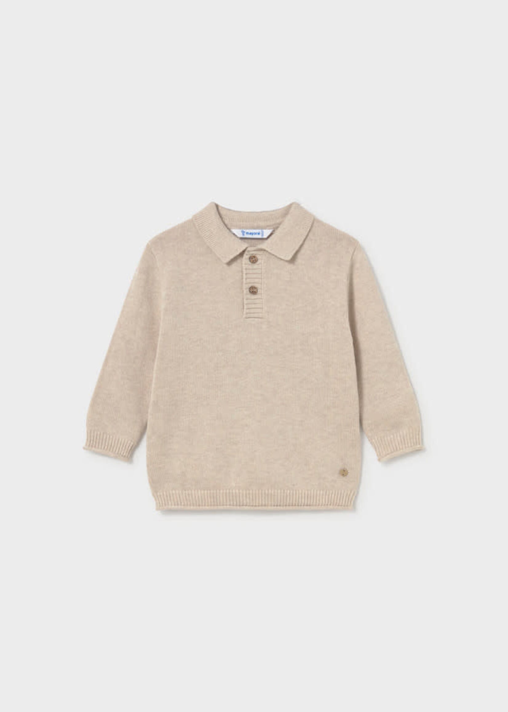 Mayoral Mayoral Polo sweater Oat - 26 02376