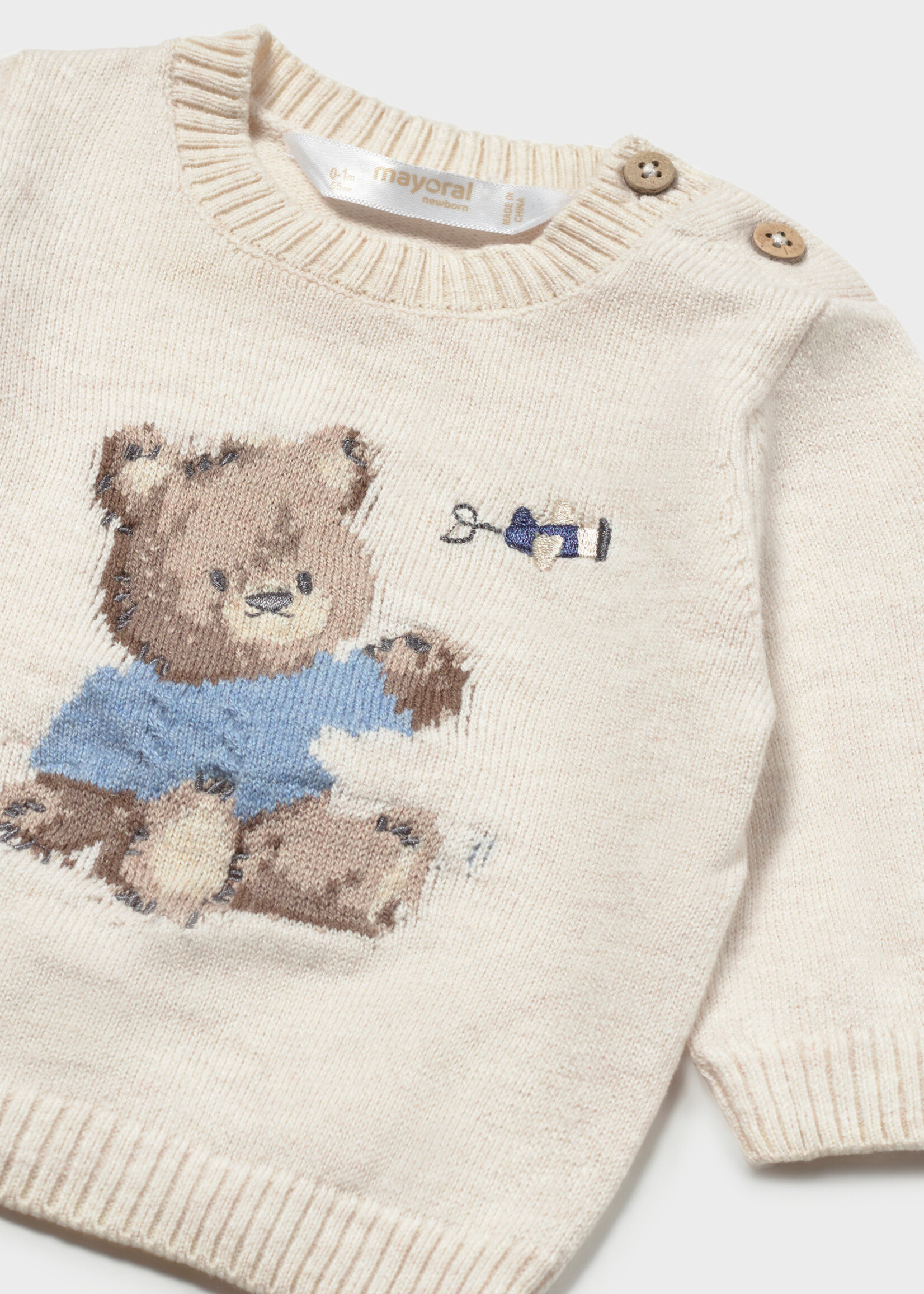 Mayoral Mayoral Sweater H. Milk - 26 02369B
