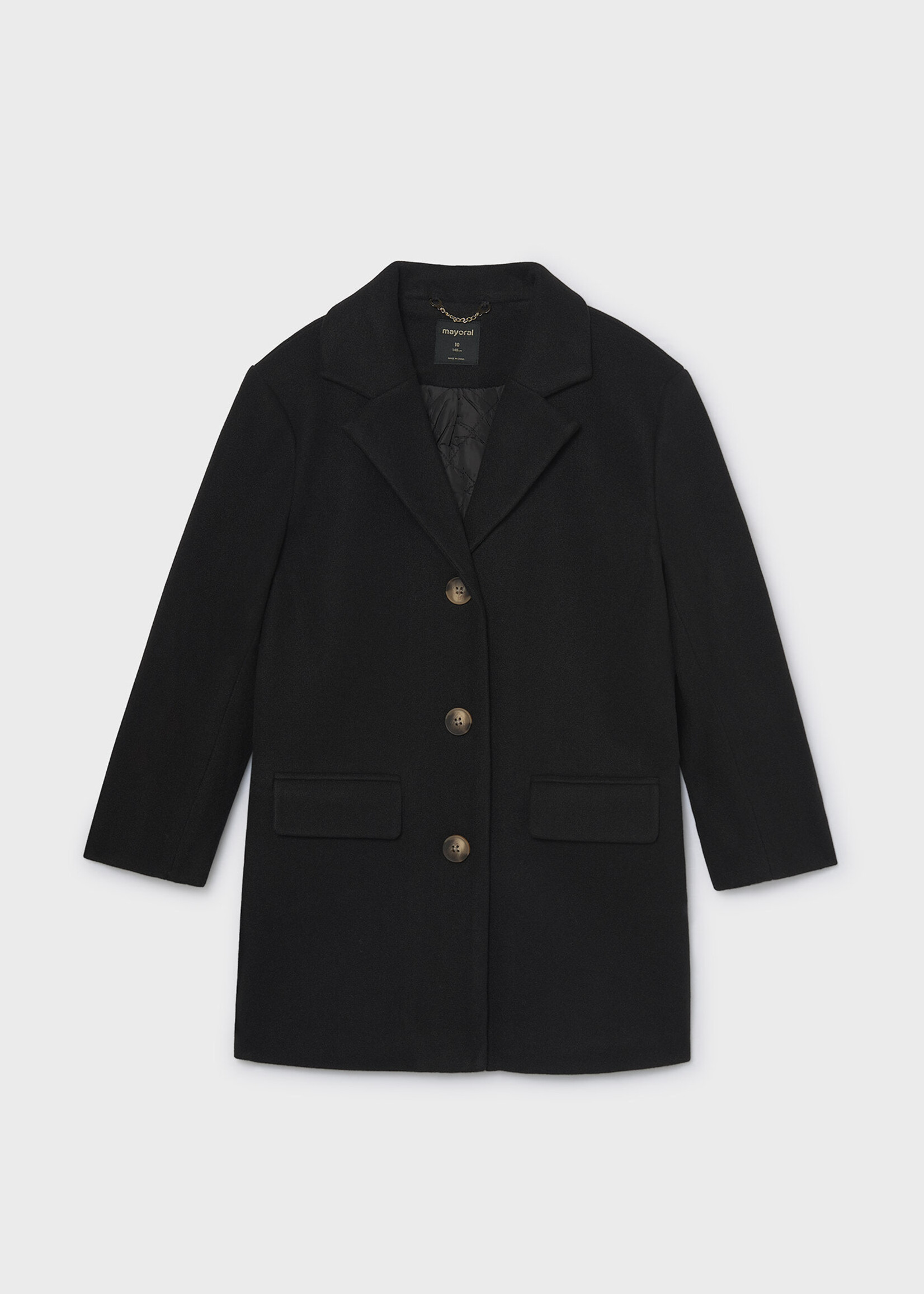 Mayoral Mayoral Woolen Coat Black - 26 07439