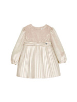 Mayoral Mayoral Velvet dress Light khak - 26 02902B