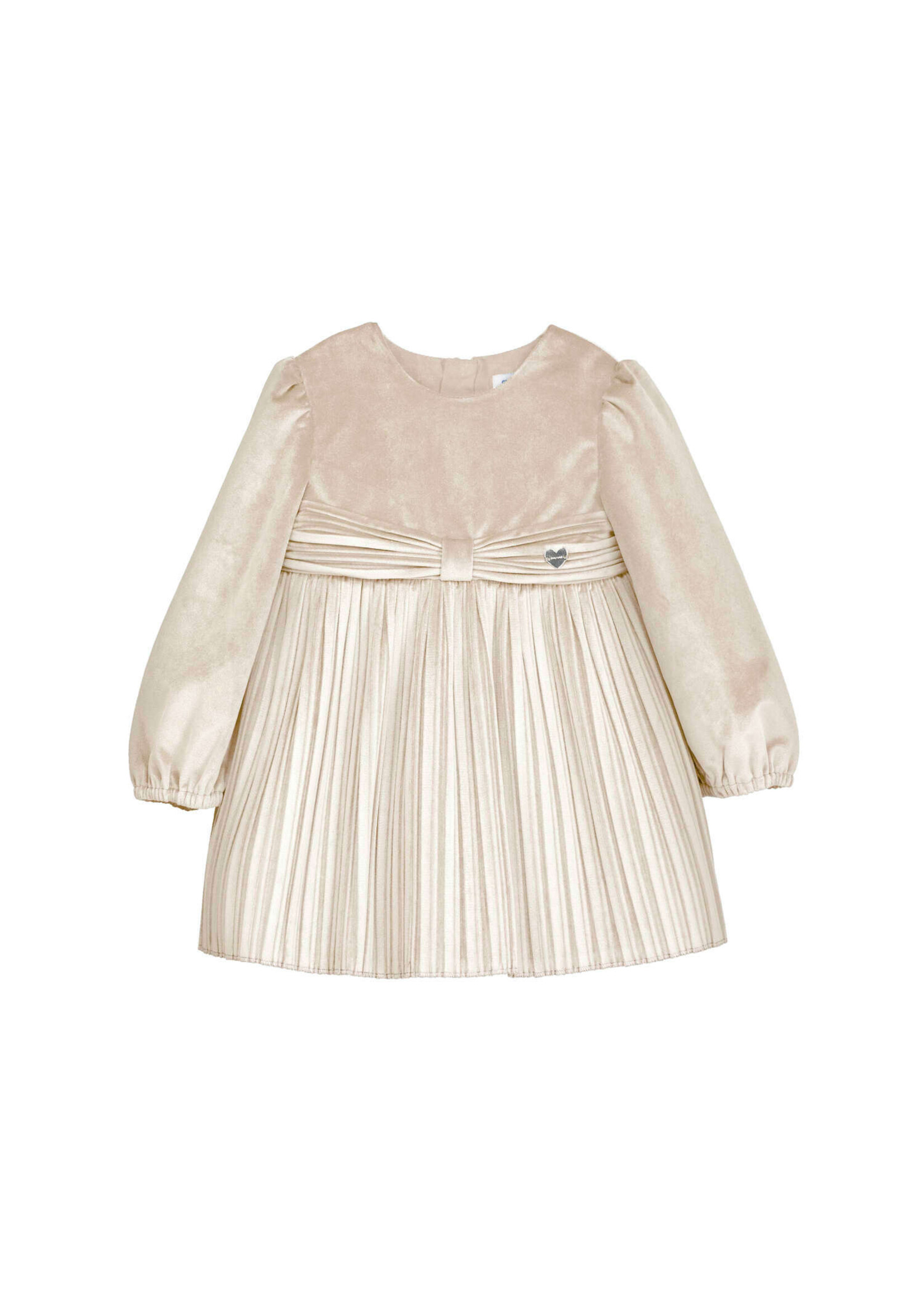 Mayoral Mayoral Velvet dress Light khak - 26 02902
