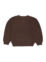 Copenhagen Colors Copenhagen Colors Knitted Classic Rib Sweater Dk. Brown 251-000-313
