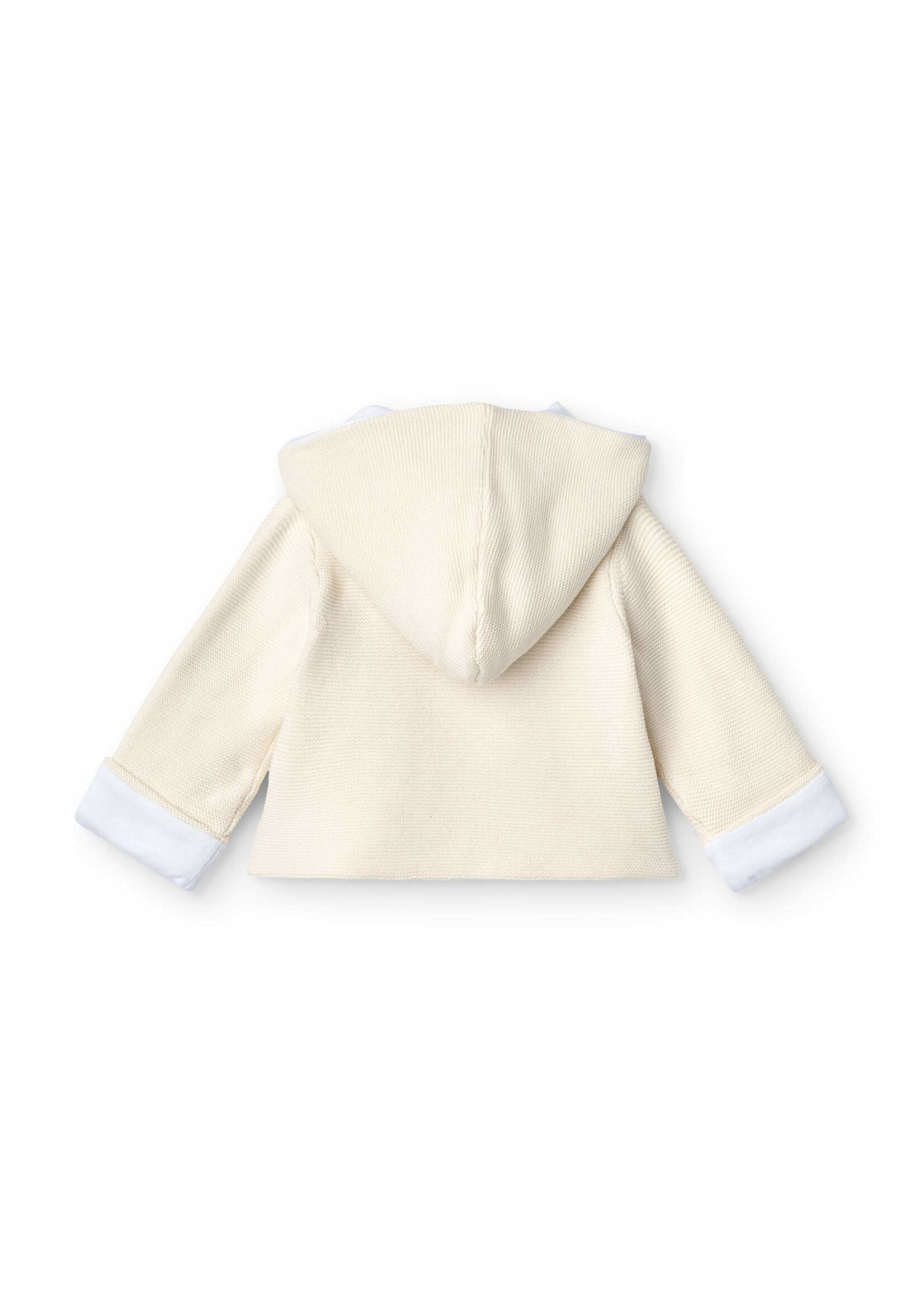 Copenhagen Colors Copenhagen Colors Padded Cotton Baby Jacket with Hood Cream w. Beige 261-021-600