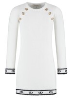 Twinset Twinset ABITO BIC.OFF WHITE/NERO - 252GJ3014