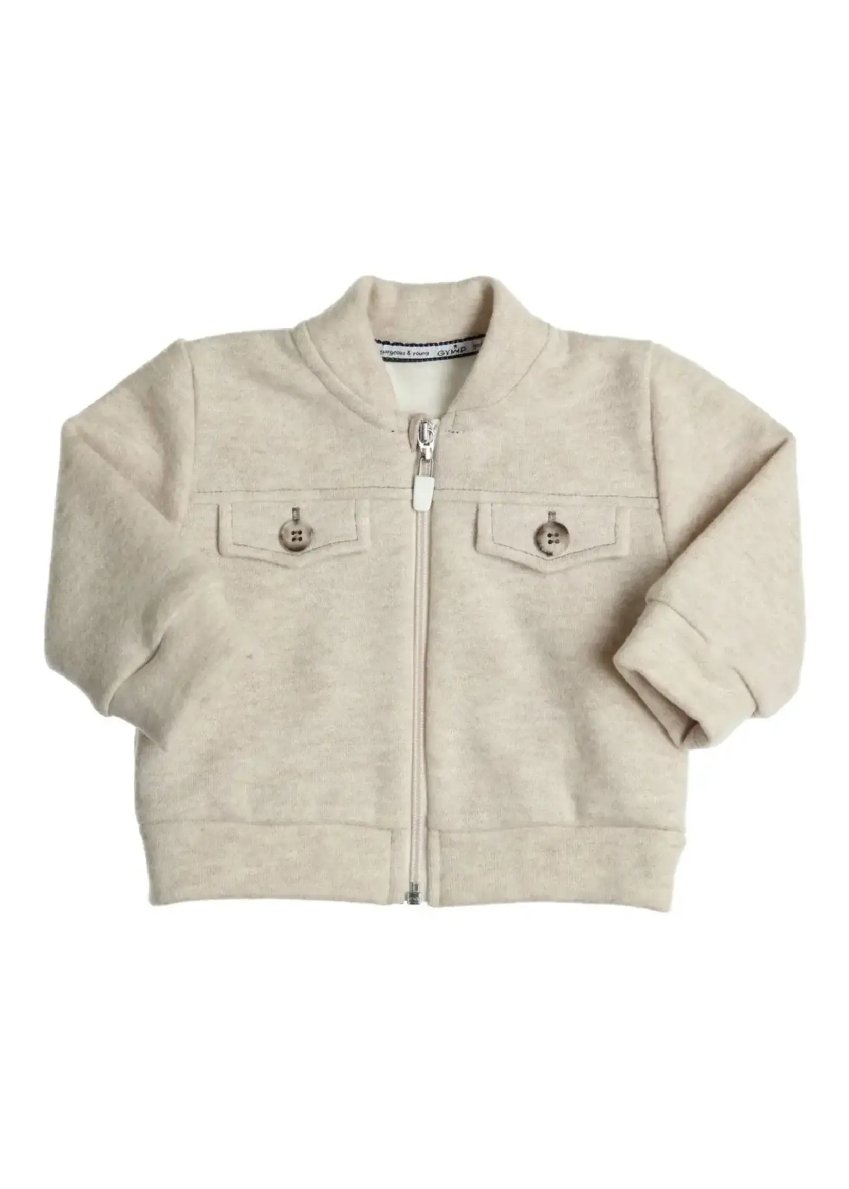 GYMP GYMP Cardigan Kasper Beige 350-6893-20