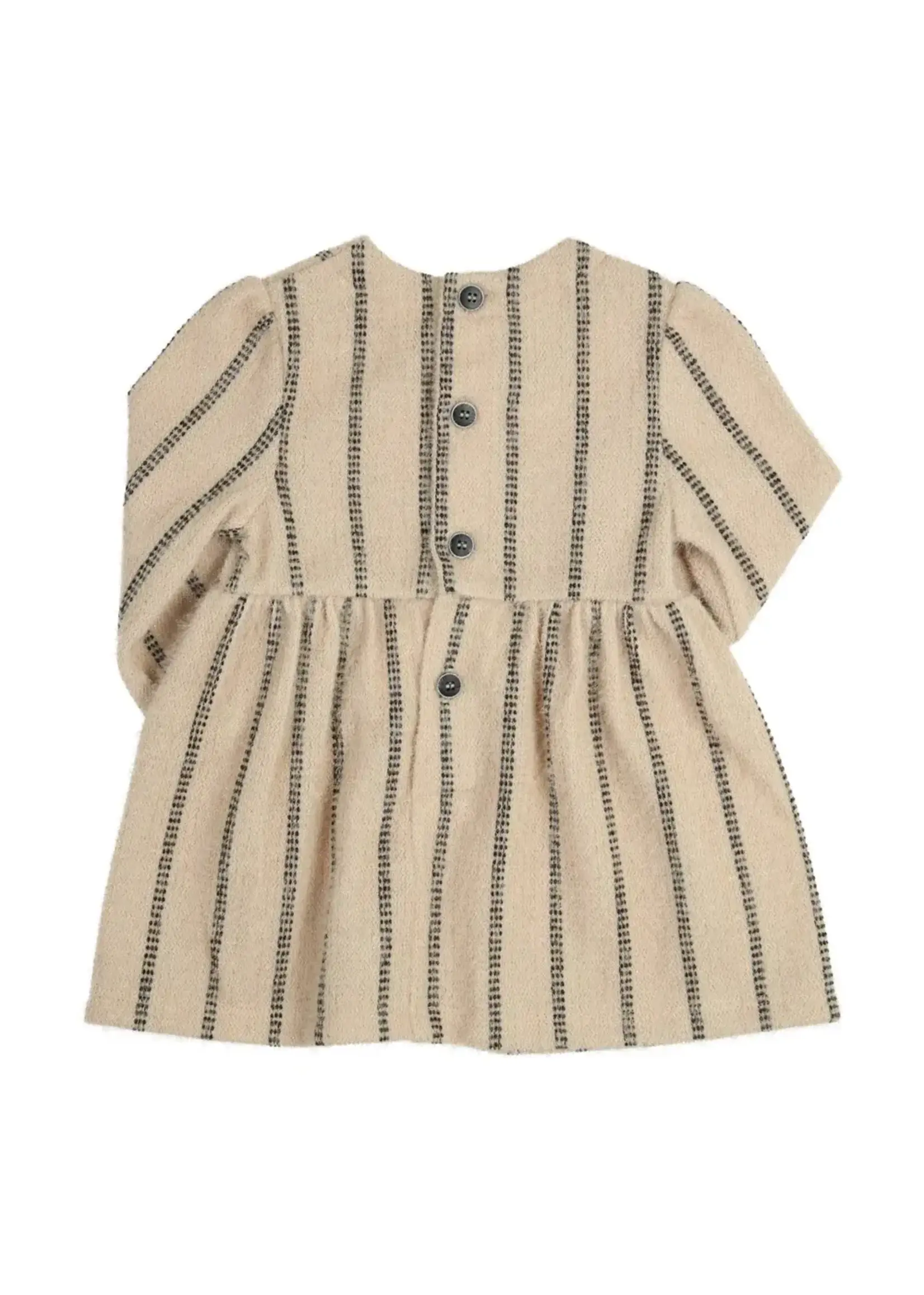 GYMP GYMP Dress Reina Beige - Black 470-6656-10