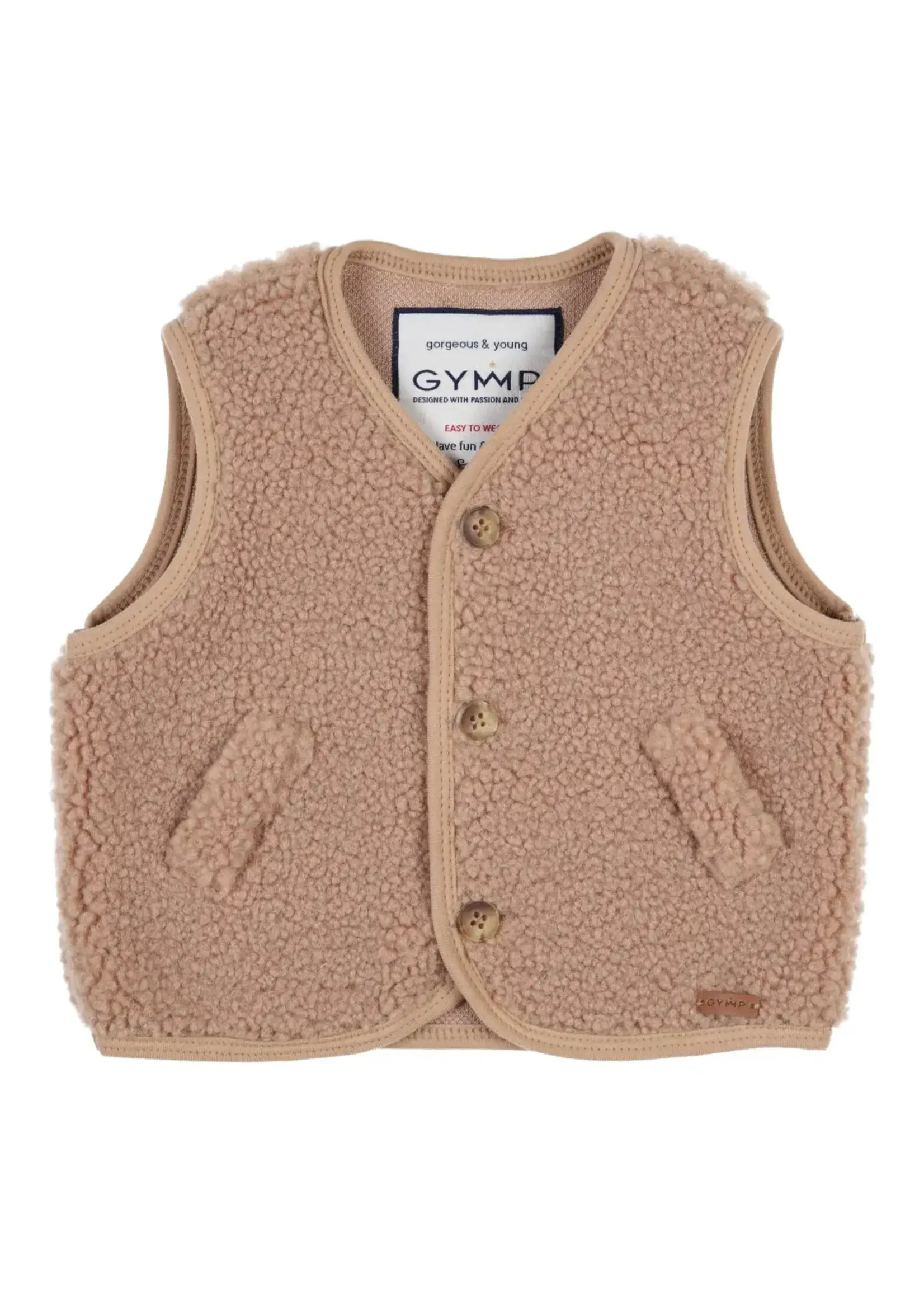 GYMP GYMP Gilet Boston Beige 354-6897-20