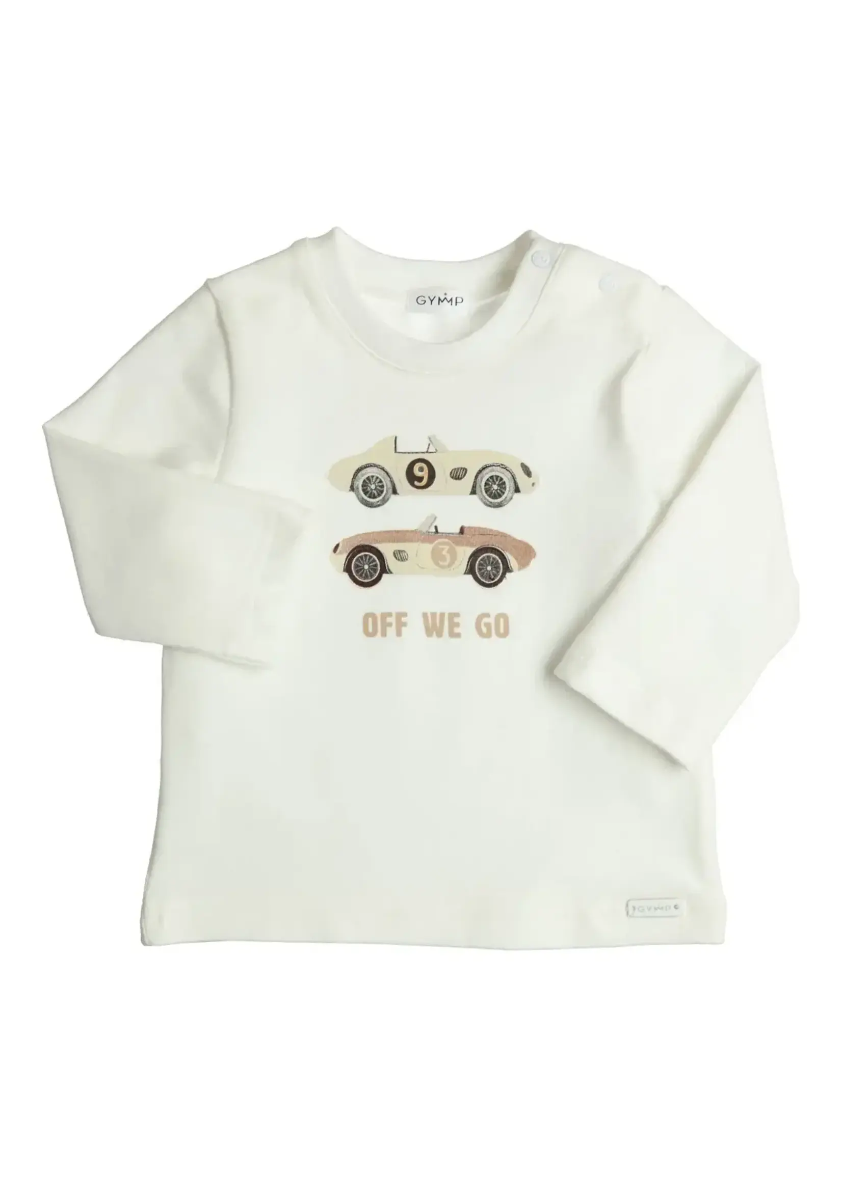 GYMP GYMP Longsleeve Aerodoux Off White 352-6804-20