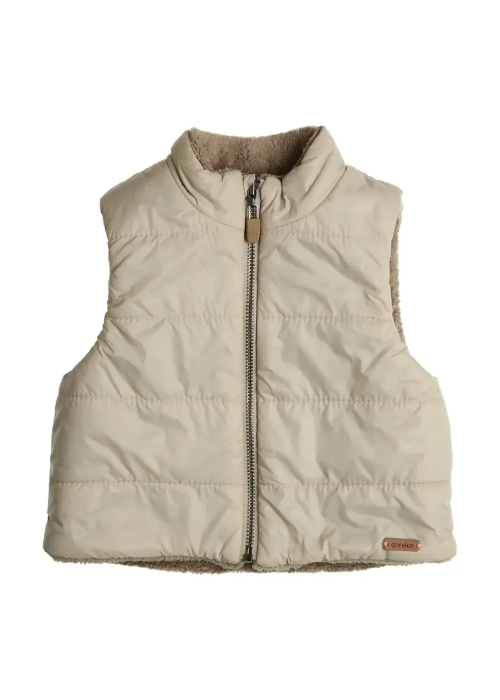 GYMP GYMP Gilet Ivo Beige - Brown 354-6571-20