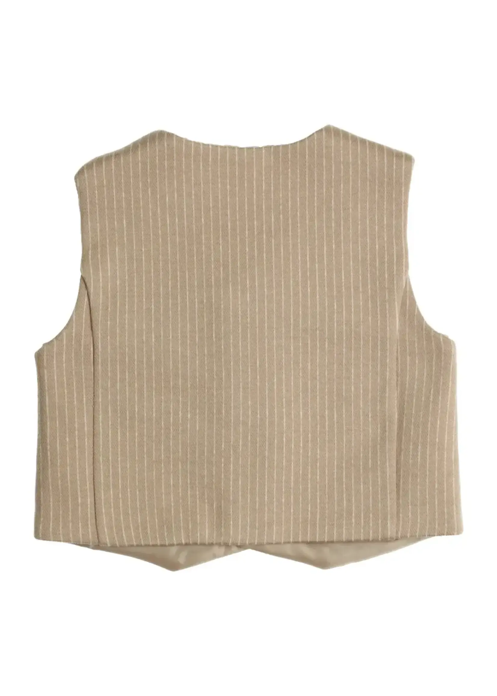 GYMP GYMP Gilet Manu Beige - Ecru 354-6547-20