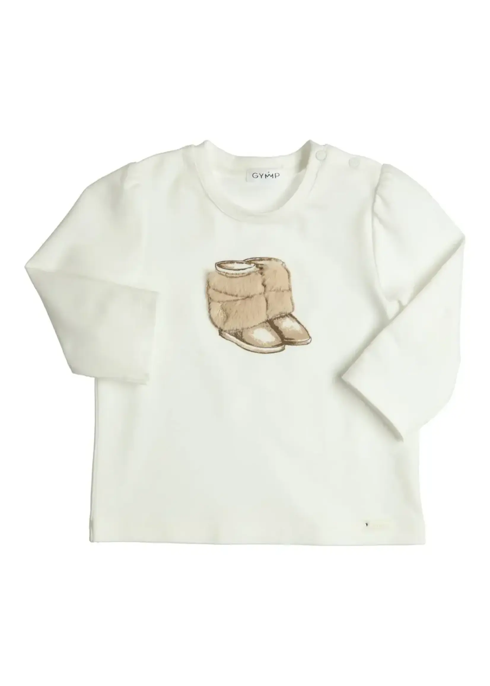 GYMP GYMP Longsleeve Aerodoux Off White 352-6807-10