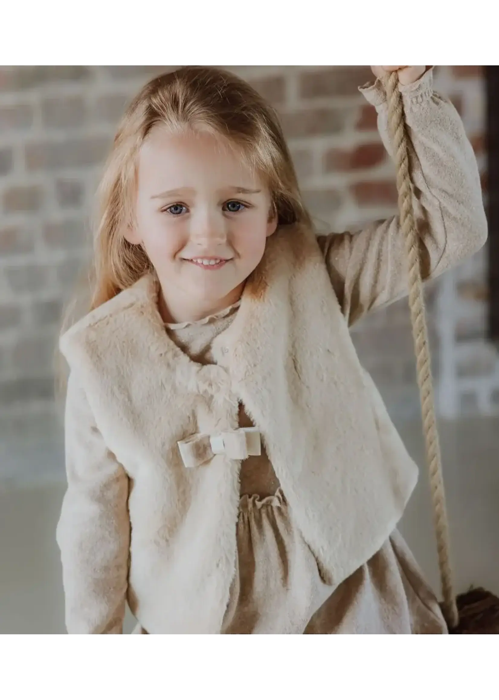 GYMP GYMP Gilet Polla Beige 354-6633-10
